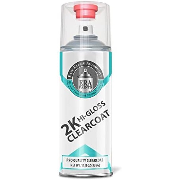 ERA Paints 2K High Gloss Automotive Clear Coat Spray/Aerosol Can