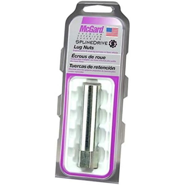 McGard 65301 SplineDrive Installation Tool - 1" Hex Size, Silver