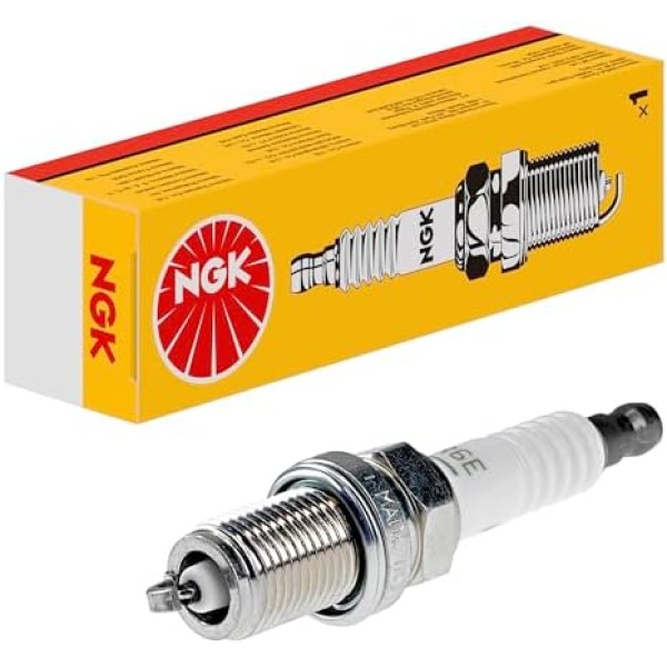 NGK 6962 V-Power Spark Plug - BKR6E, 4 Pack