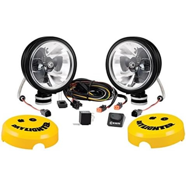 KC HiLiTES 651 Gravity G6 20W LED Daylighter Spot Light System, Black
